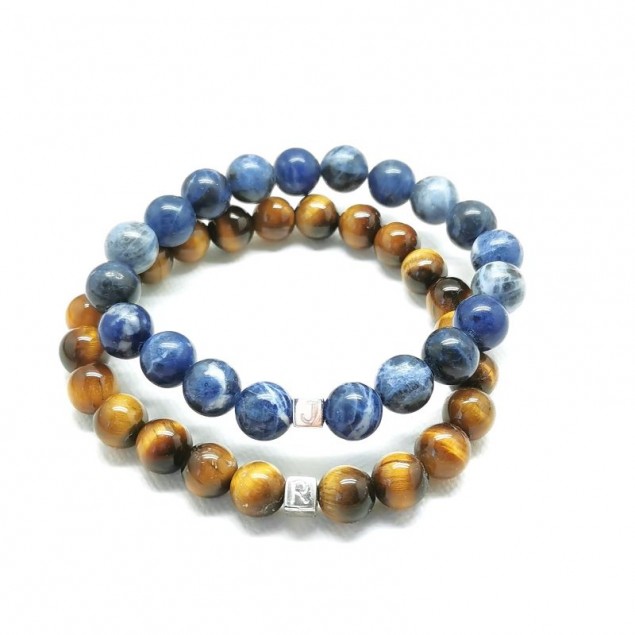 Bracelet Lapis Lazuli (taille enfant : 14cm) – Perle de vie